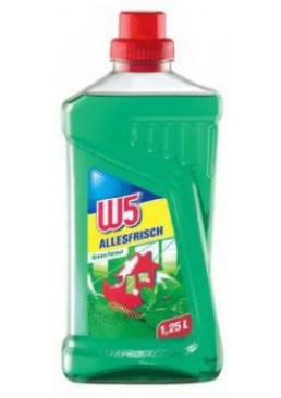 Средство для мытья пола W5 Multi-Purpose Cleaner с ароматом Зеленый Лес, 1.25 л